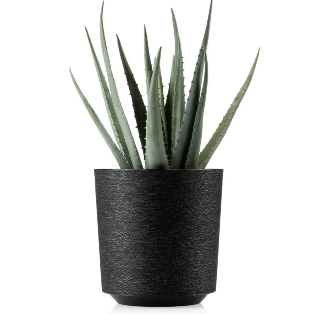 Doniczka Aloe Texelle czarna h20x19,5 cm * HowHomely Hot