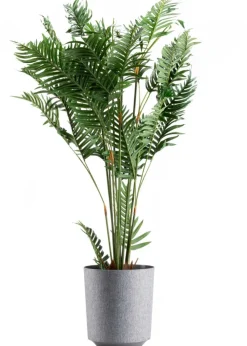 Doniczka Aloe Texelle szara h32x28,5 cm * HowHomely Sale