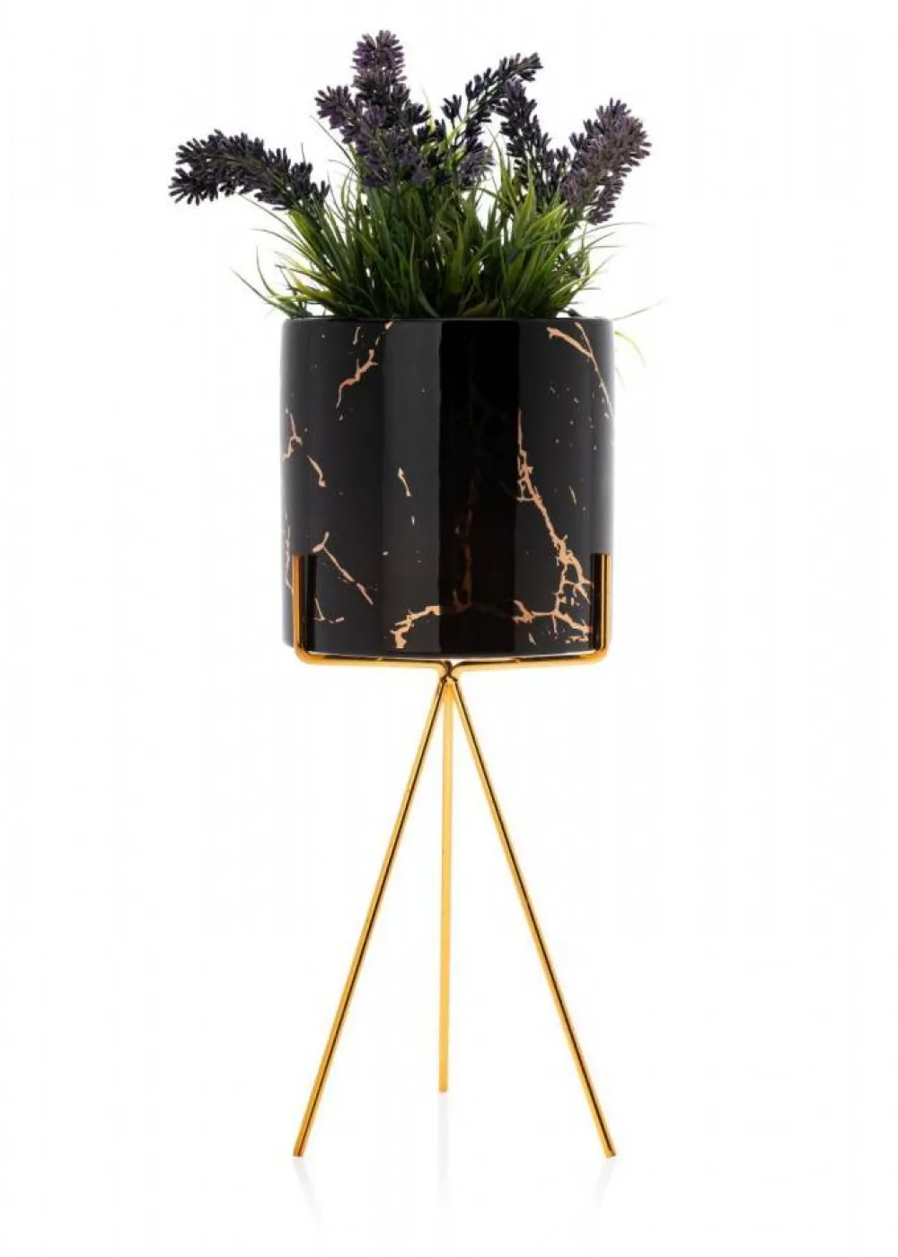 Doniczka Emma Black 32 cm * HowHomely Discount