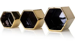 Doniczka Mia Gold 12 cm * HowHomely Clearance