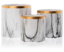 Doniczka Sona Marbling 11 cm * HowHomely