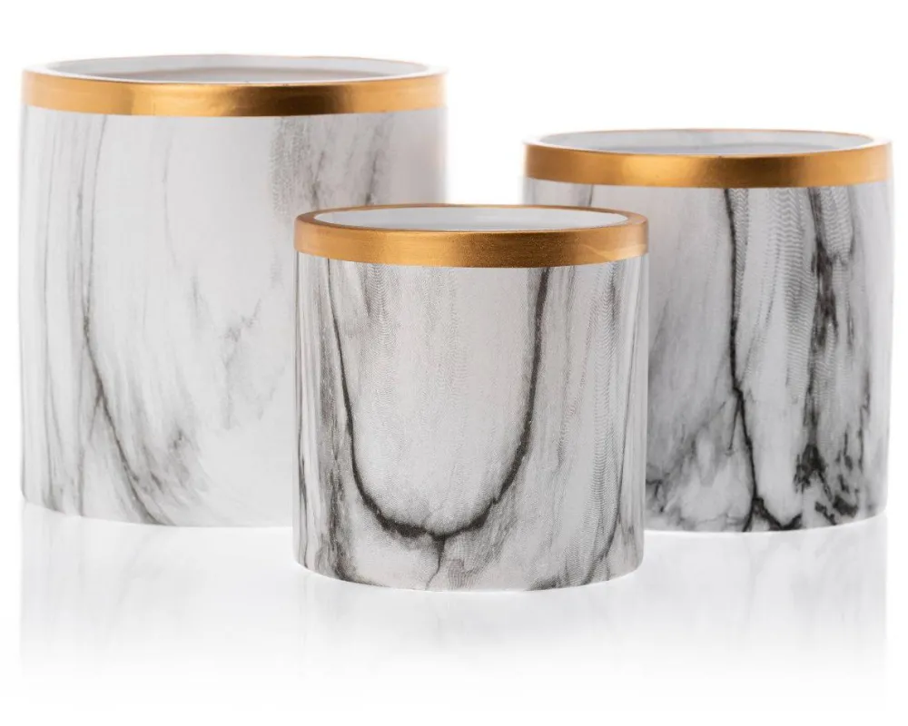 Doniczka Sona Marbling 11 cm * HowHomely