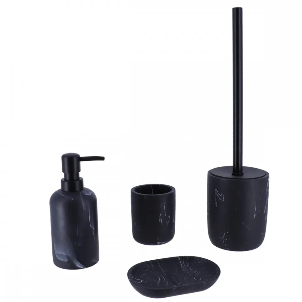 Dozownik na mydło Everist Black Marble