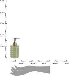 Dozownik łazienkowy 400ml Olive zielony * TENDANCE