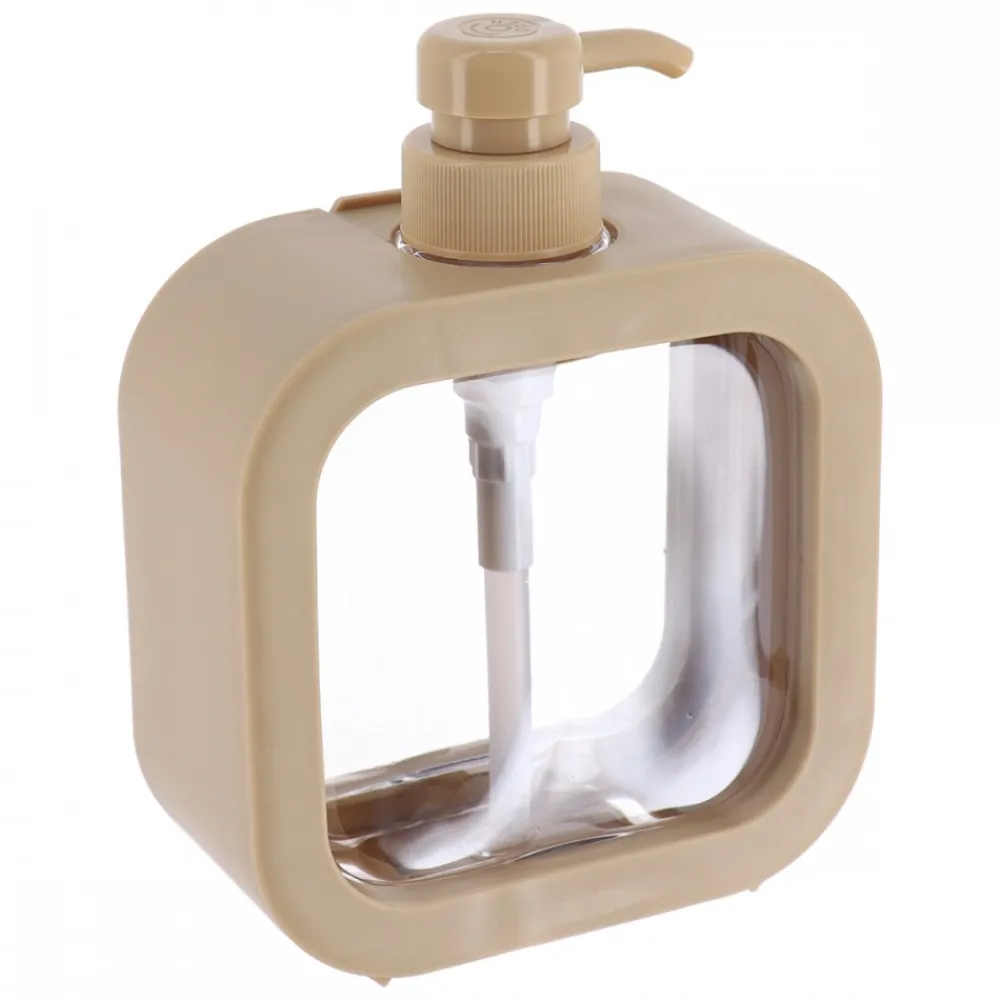 Dozownik na mydło beżowy 500 ML Creamy * TENDANCE Discount