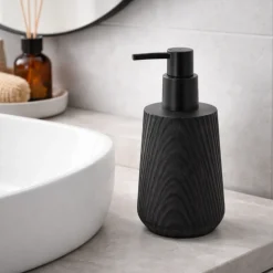 Dozownik na mydło 350ml Morgan czarny * TENDANCE