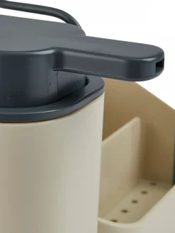Dozownik na płyn 300 ml z organizerem Neo beż * 5five Simply Smart Discount