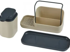 Dozownik na płyn 300 ml z organizerem Neo beż * 5five Simply Smart Discount