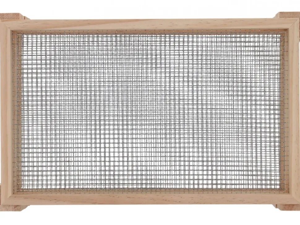 Drewniana suszarka do ziół i kwiatów 3 poziomy 36,8 x 23,5 x H16 cm
