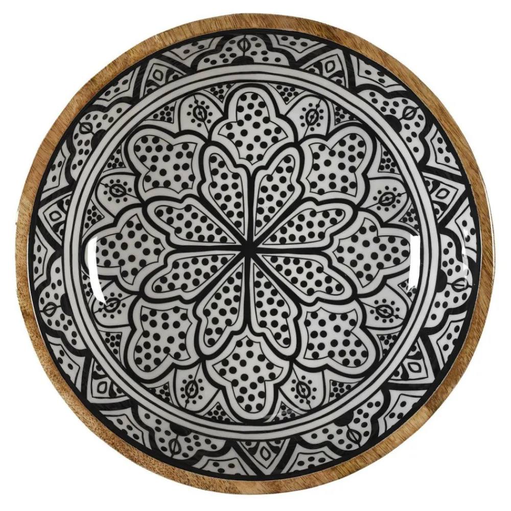 Drewniana misa Marrakesh 28 cm * HowHomely Online