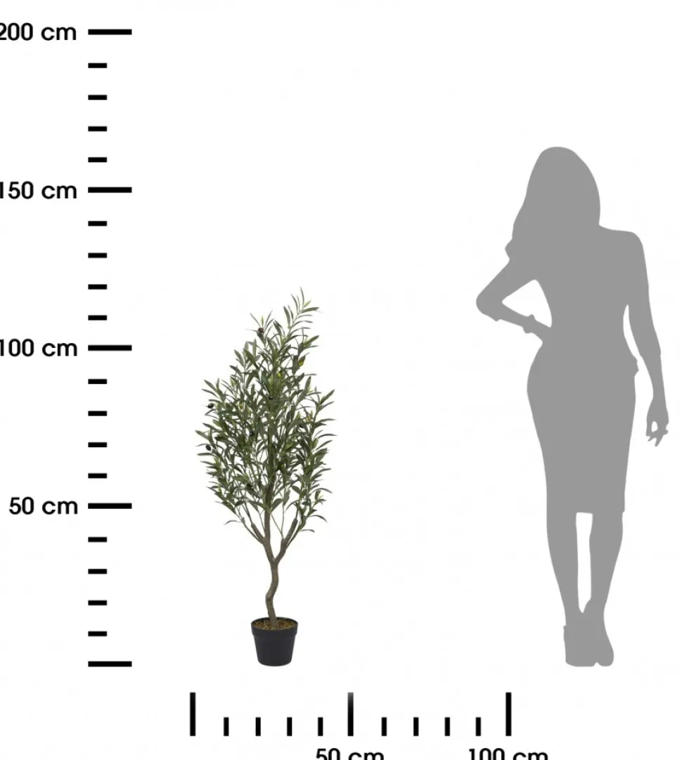 Drzewko oliwne sztuczne Toscana – 120 cm
