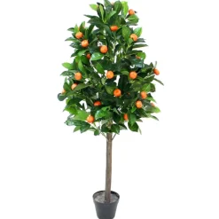 Drzewko ozdobne sztuczna mandarynka w donicy 120 cm