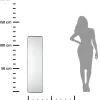 Duże lustro wiszące na drzwi REFLEX 120 cm * HowHomely Online