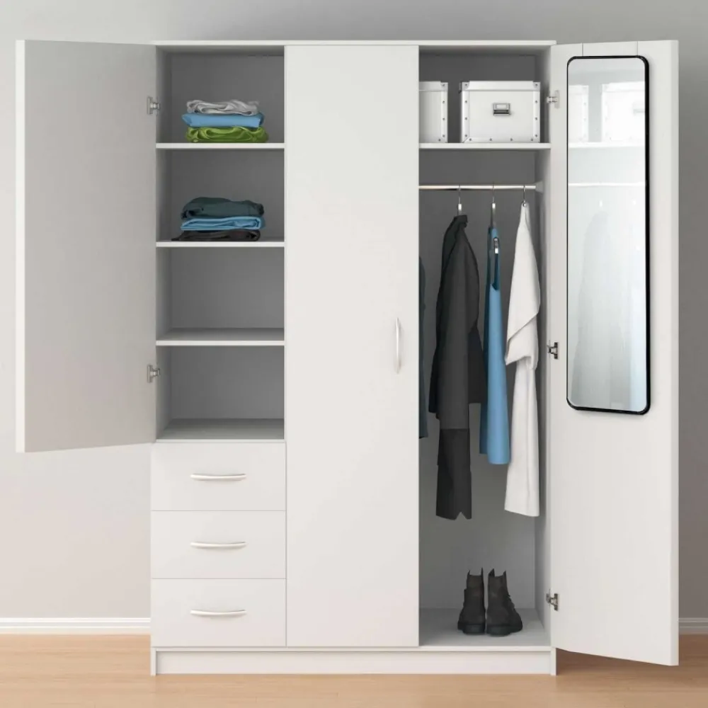 Duże lustro wiszące na drzwi REFLEX 120 cm * HowHomely Online