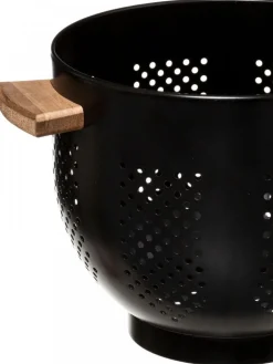 Durszlak ze stali 4,5 l Modern czarny