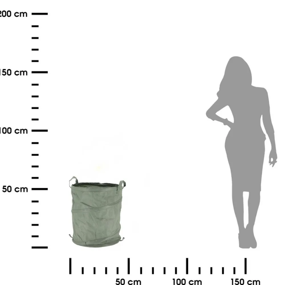 Duży składany worek ogrodowy na liście h64 cm * Esschert Design Best
