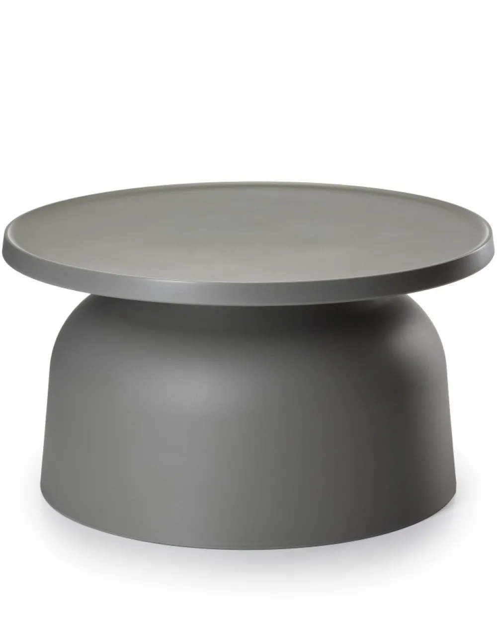 Dwa minimalistyczne stoliki OTTO szare * HowHomely Online