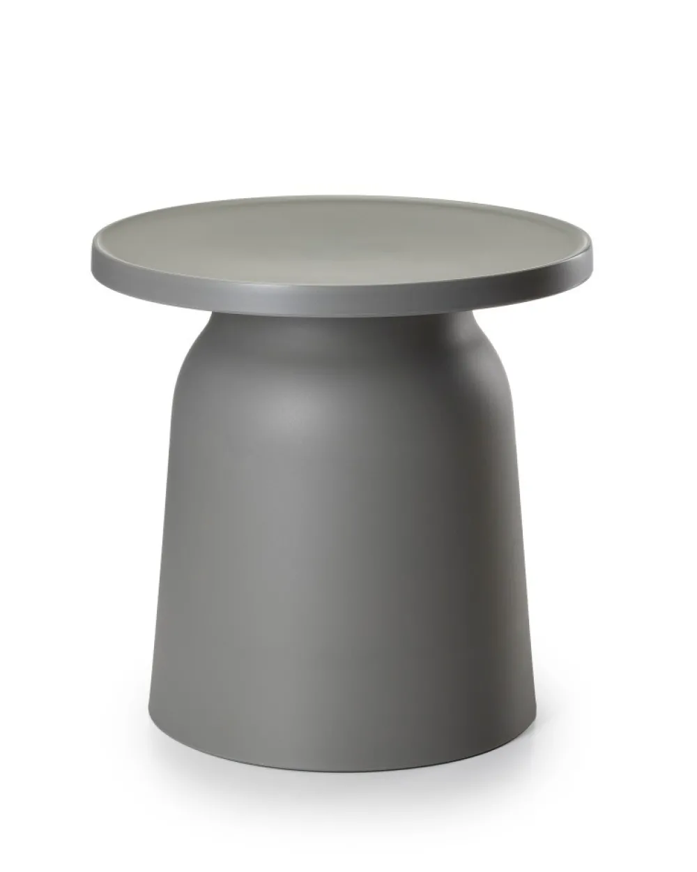 Dwa minimalistyczne stoliki OTTO szare * HowHomely Online