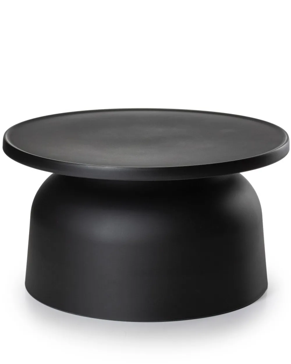 Dwa minimalistyczne stoliki OTTO czarne * HowHomely Discount