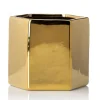 Dwie doniczki Mia Gold 12 cm