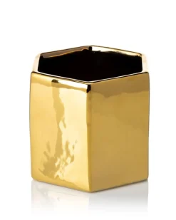 Dwie doniczki Mia Gold 12 cm