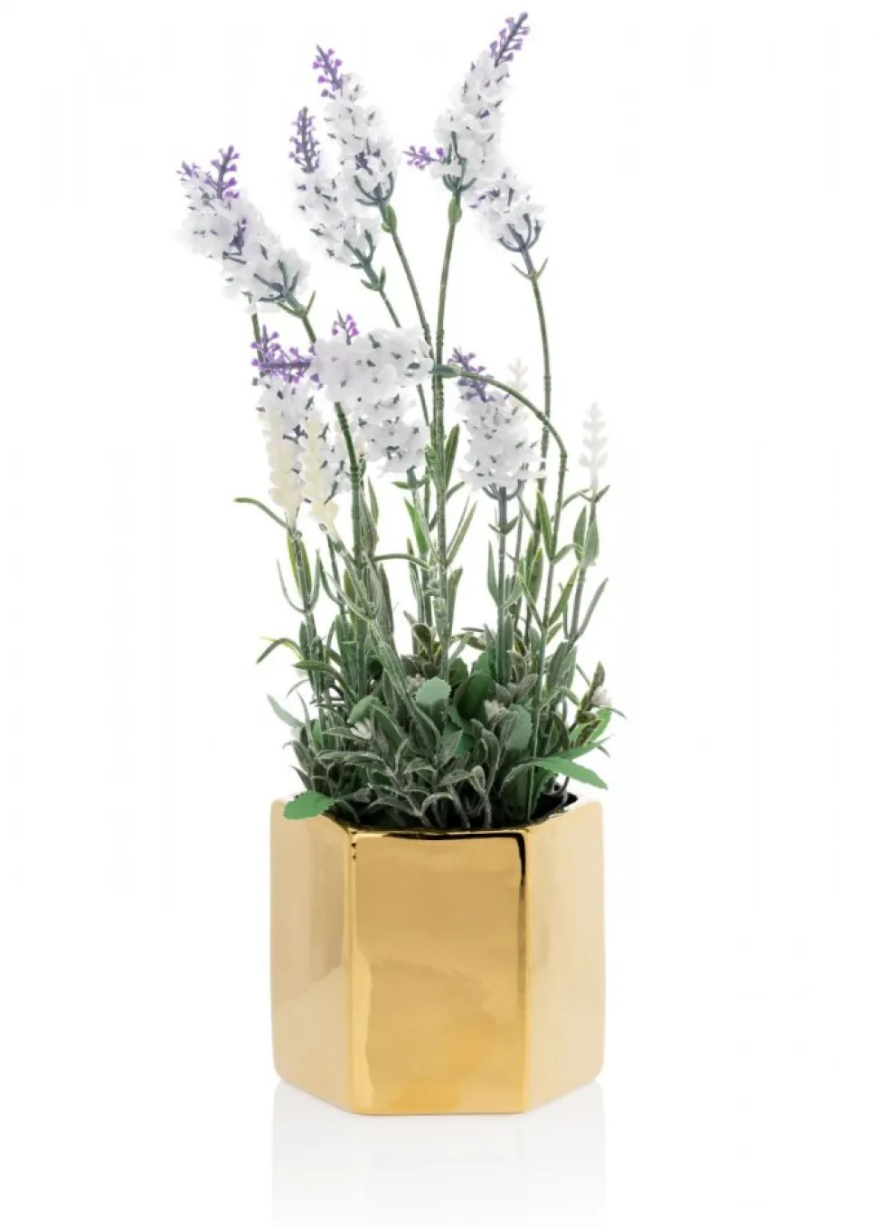 Dwie doniczki Mia Gold 12 cm