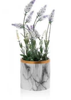 Dwie doniczki Sona Marbling 13 cm * HowHomely Discount