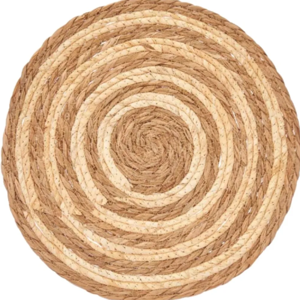 Dwukolorowa podkładka na stół boho 35 cm * KINVARA Best