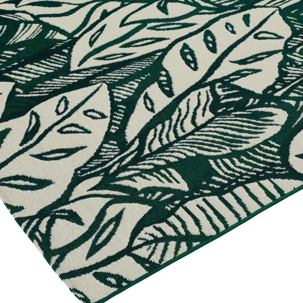 Dywan zewnętrzny 100 x 150 cm monstera Kepa