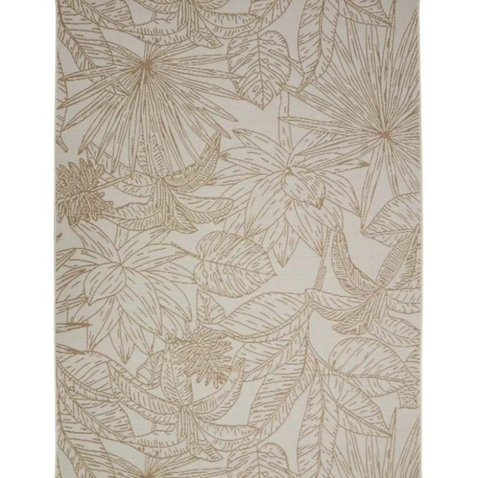 Dywan zewnętrzny beżowy 150 x 200 cm Kepa