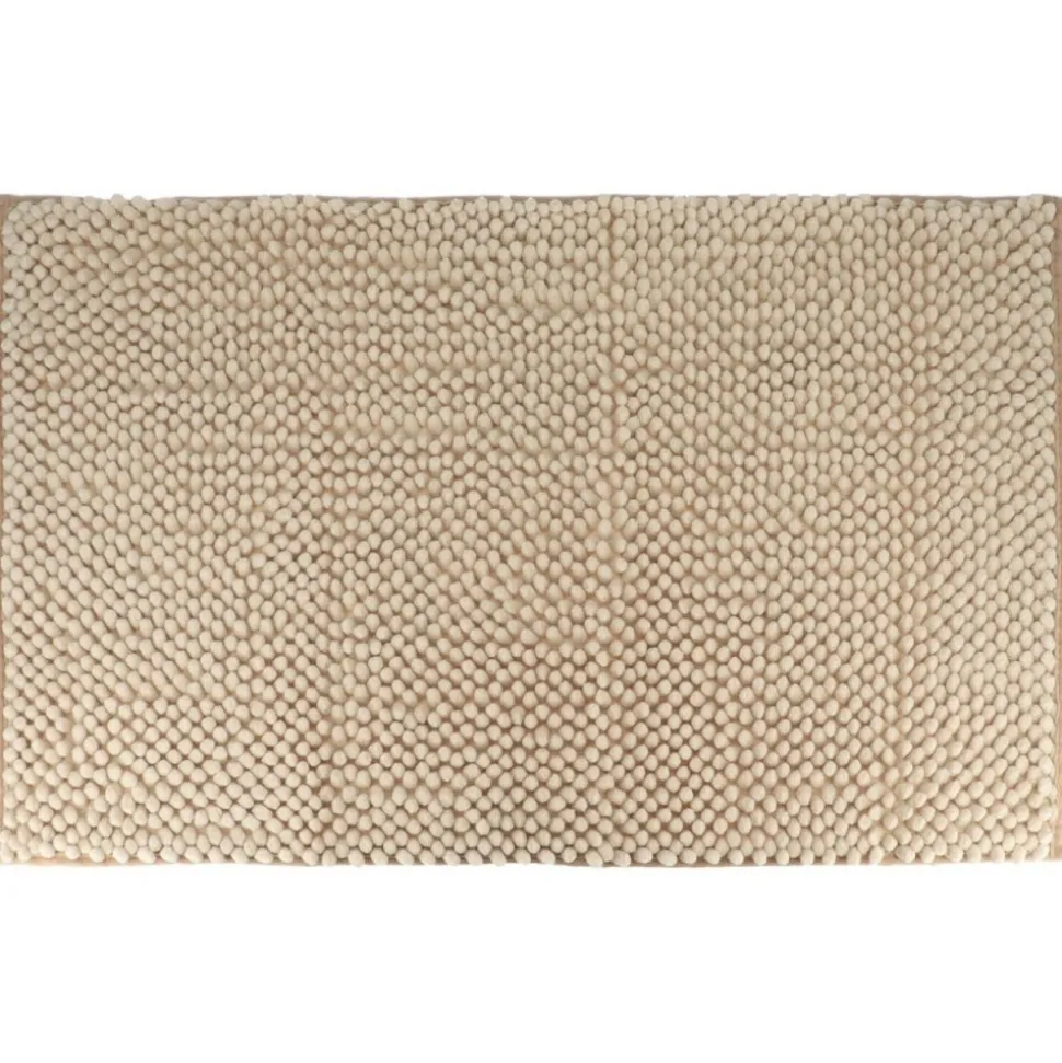 Dywanik łazienkowy Balls 50x80 cm beżowy