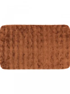Dywanik łazienkowy cappuccino 50x80 cm efekt futra