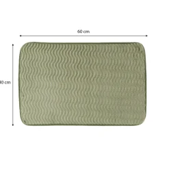 Dywanik łazienkowy khaki Brazi 40x60cm