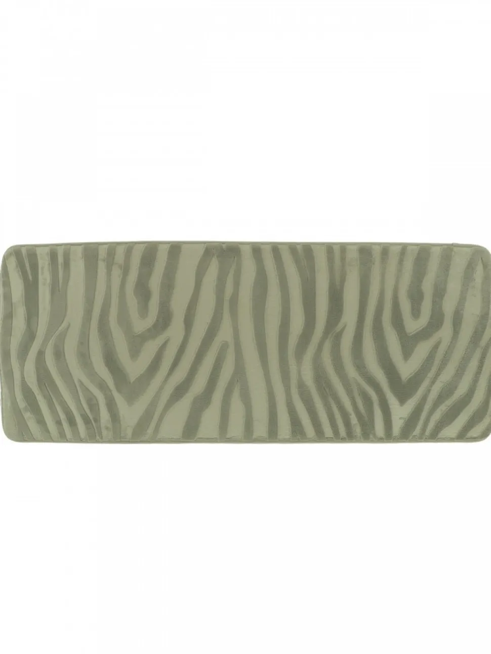 Dywanik łazienkowy szałwiowy 45x120 cm zebra