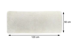 Dywanik łazienkowy 50x120 Marlet Kremowy