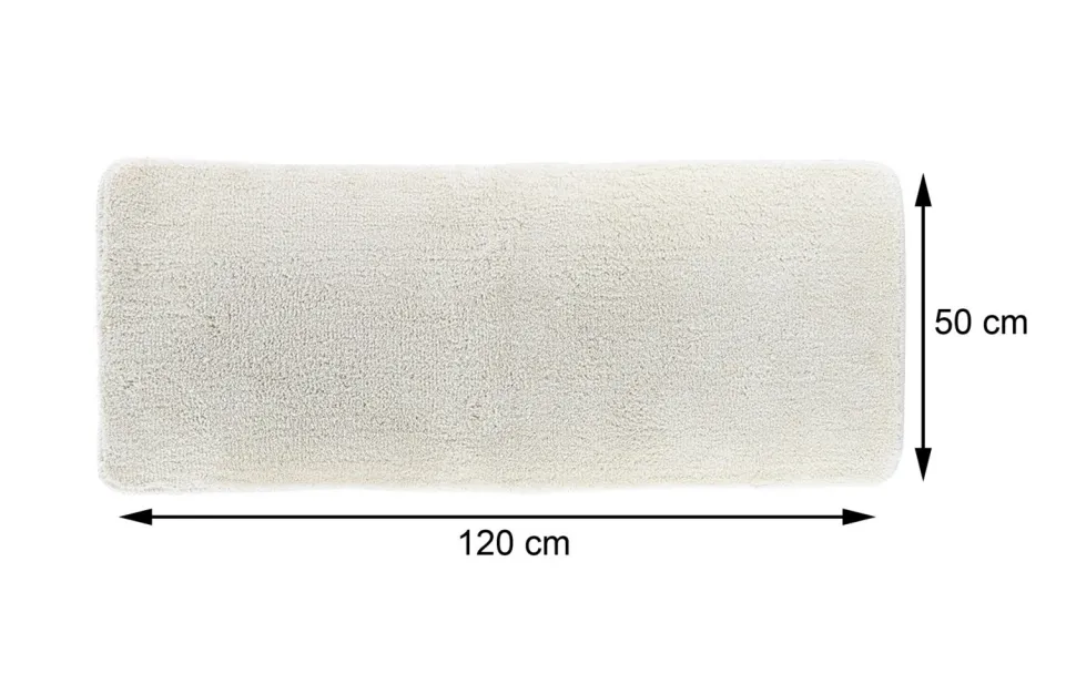 Dywanik łazienkowy 50x120 Marlet Kremowy