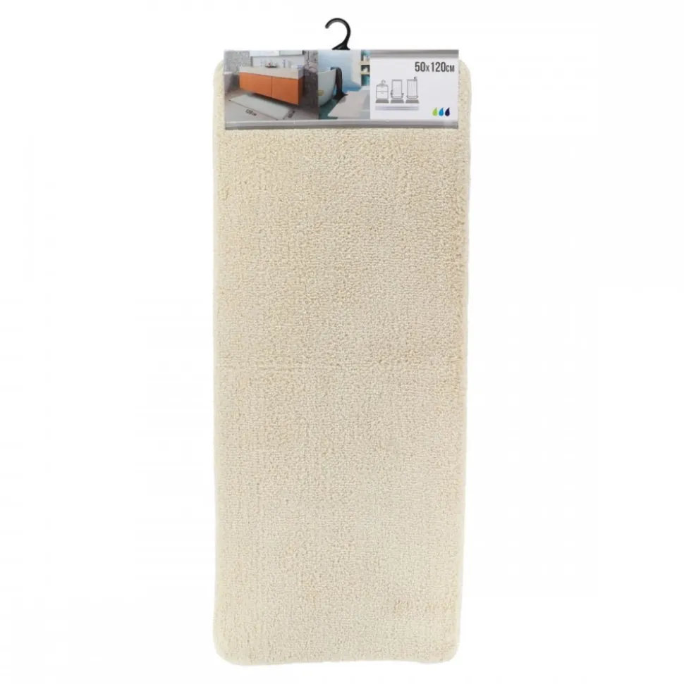 Dywanik łazienkowy 50x120 Marlet Kremowy
