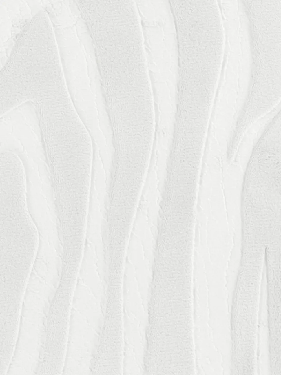 Dywanik pod WC biały 45x50 cm zebra