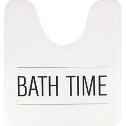 Dywanik pod WC 45x50 cm biały Bath Time