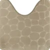 Dywanik pod WC 45x50 cm Stones Taupe