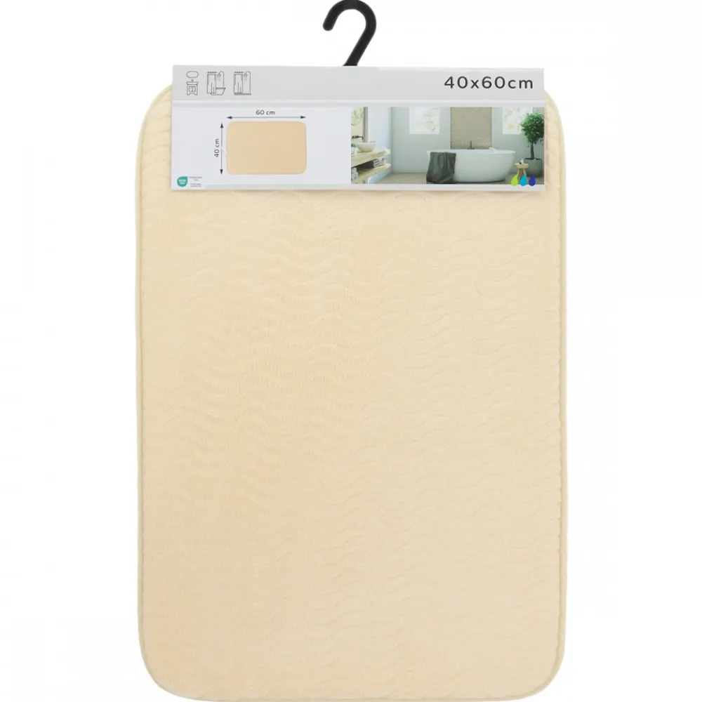 Dywanik łazienkowy beżowy Brazi 40x60cm * TENDANCE Outlet