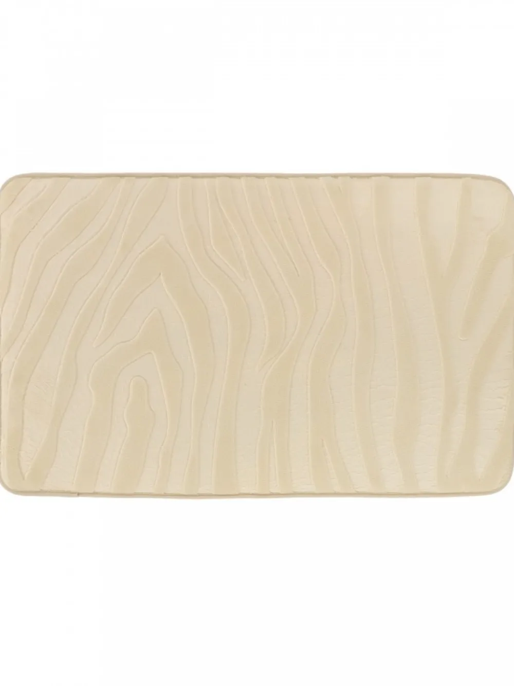 Dywanik łazienkowy beż 45x75 cm zebra * TENDANCE Outlet