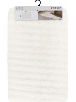 Dywanik łazienkowy biały 50x80 cm efekt futra * TENDANCE Online