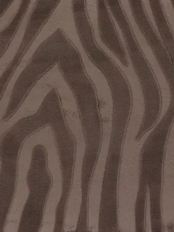 Dywanik łazienkowy taupe 45x75 cm zebra * TENDANCE Discount