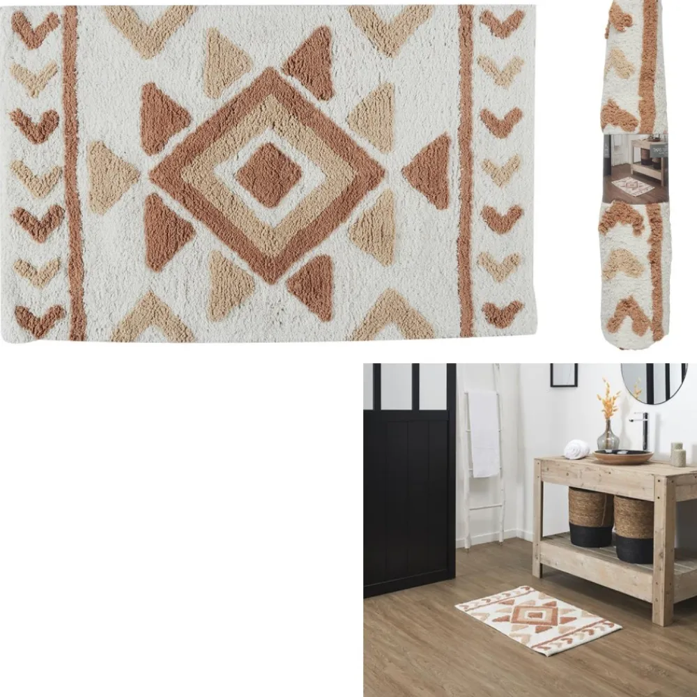 Dywanik AZTEC w etniczny wzór 80x50 cm * HowHomely Discount