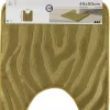 Dywanik pod WC oliwkowy 45x50 cm zebra * TENDANCE Online