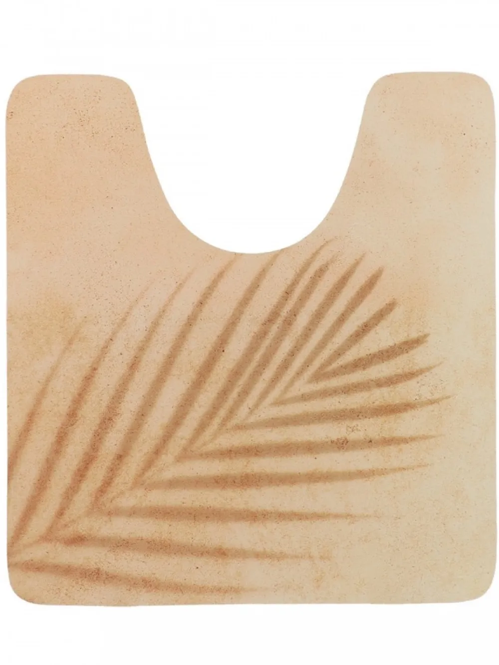 Dywanik pod WC SPLIT 45x50 cm liść beż * TENDANCE Hot