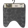 Dywanik pod WC 45x50 cm Stones Grafitowy * TENDANCE Outlet