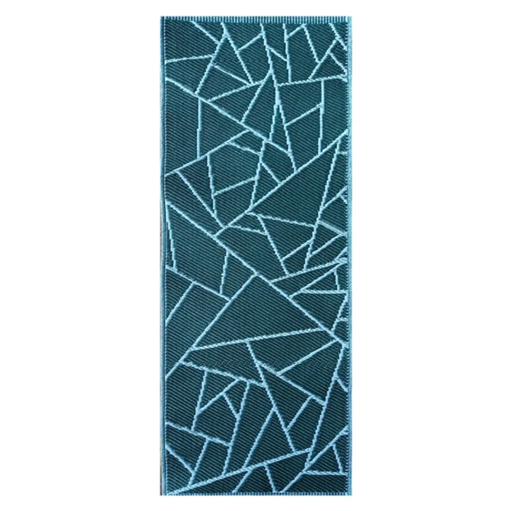 Dywan zewnętrzny dwustronny niebieski 68x125cm * Esschert Design Online