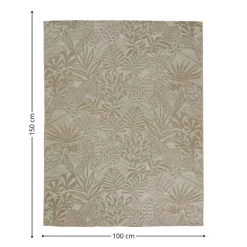 Dywan zewnętrzny 100 x 150 cm beż Kepa * Atmosphera Outlet